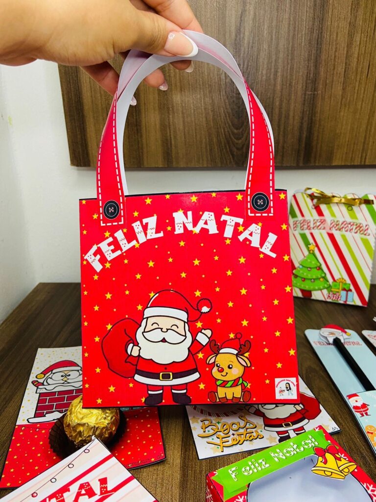 Lembrancinhas De Natal Bia Ensinando Com Amor