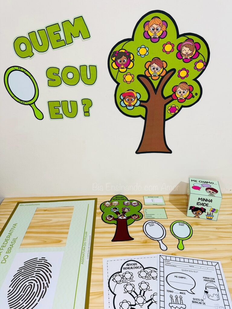 Projeto Identidade “Quem Sou Eu”? - Bia - Ensinando com Amor