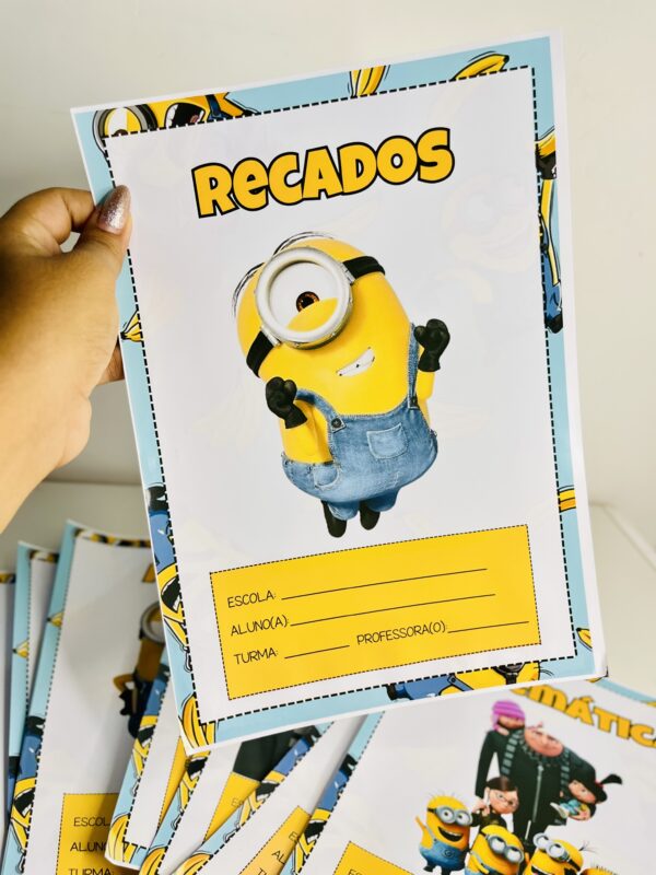 Capas de Caderno Minions - Image 3