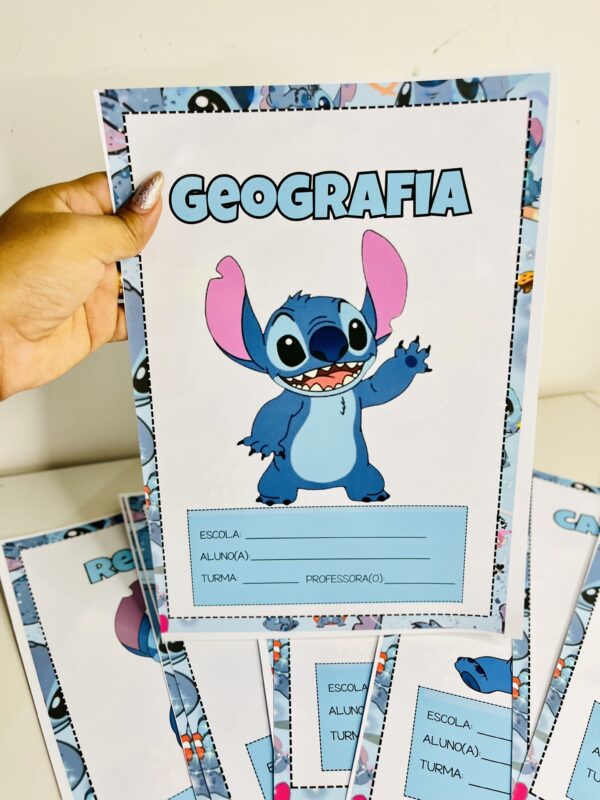 Capas de Caderno Stitch - Image 3