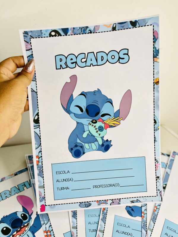 Capas de Caderno Stitch - Image 5