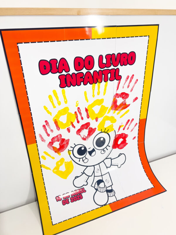 Cartaz Interativo Dia do Livro - Emília - Image 3