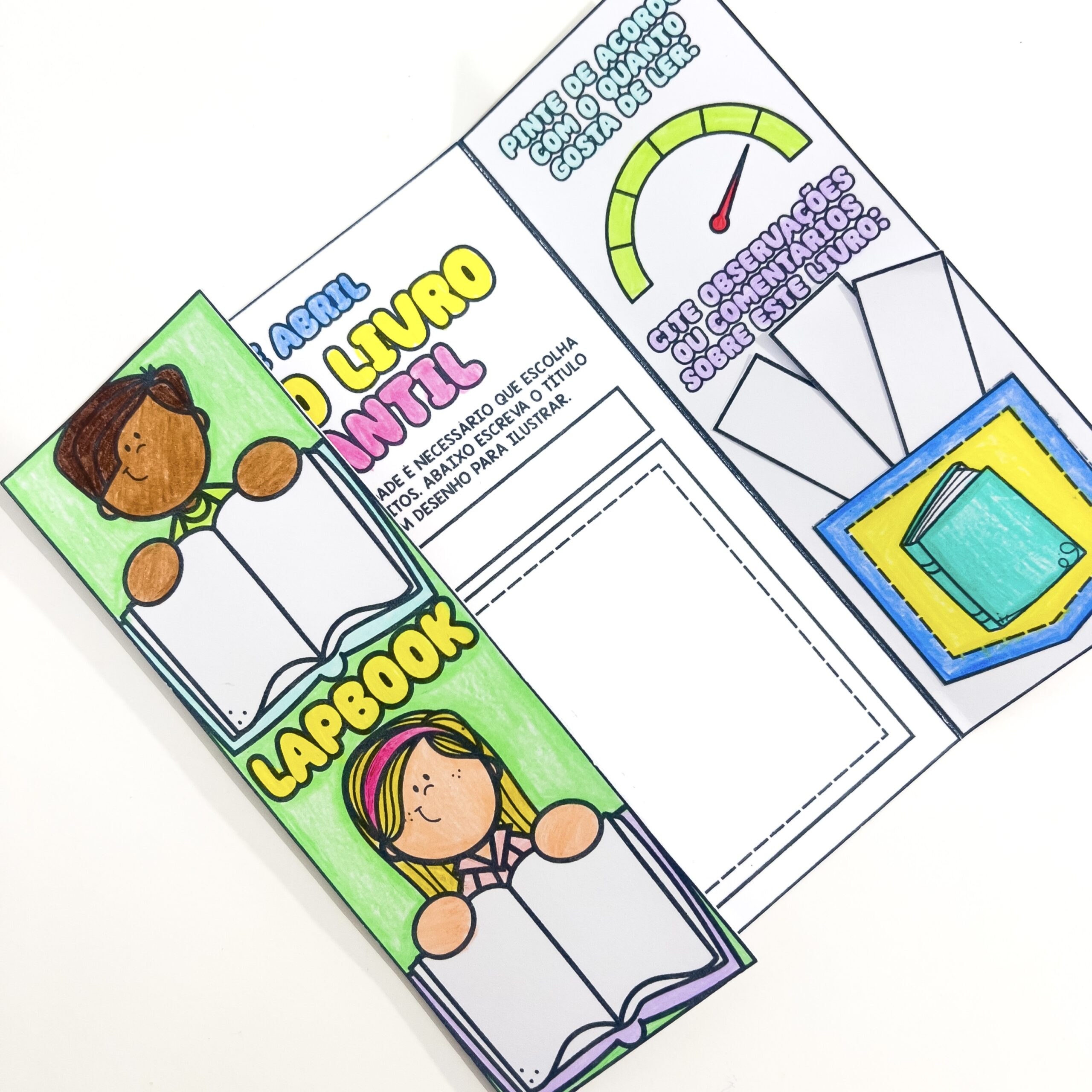 Lapbook Dia do Livro Infantil