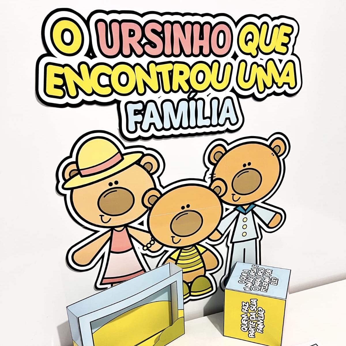 O Ursinho que Encontrou uma Família (Sequência Didática)