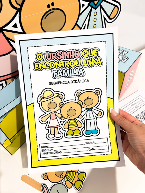 O Ursinho que Encontrou uma Família (Sequência Didática) - Image 3