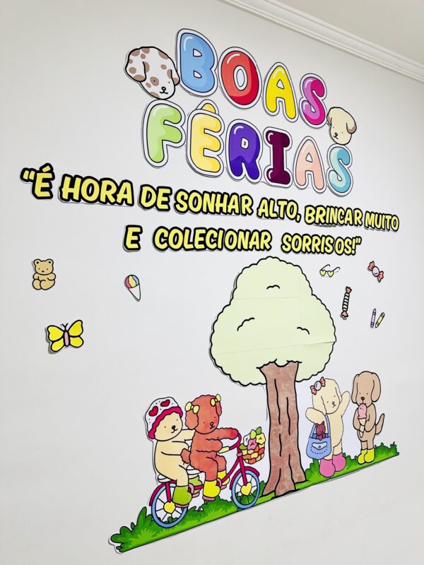 Painel Boas Férias Bobbie Gods - Imagem 2