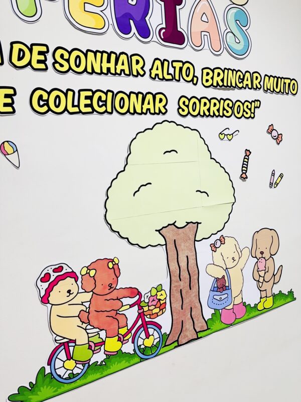 Painel Boas Férias Bobbie Gods - Imagem 3