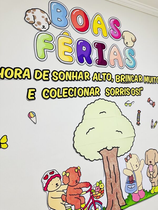 Painel Boas Férias Bobbie Gods - Imagem 4