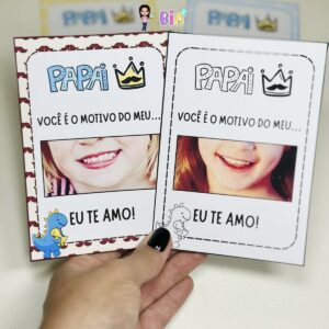 Cartão Sorriso Dia dos Pais