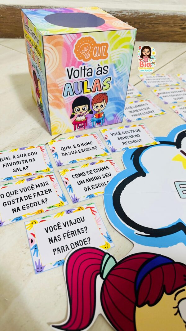 Amarelinha + Quiz Volta às Aulas - Imagem 2