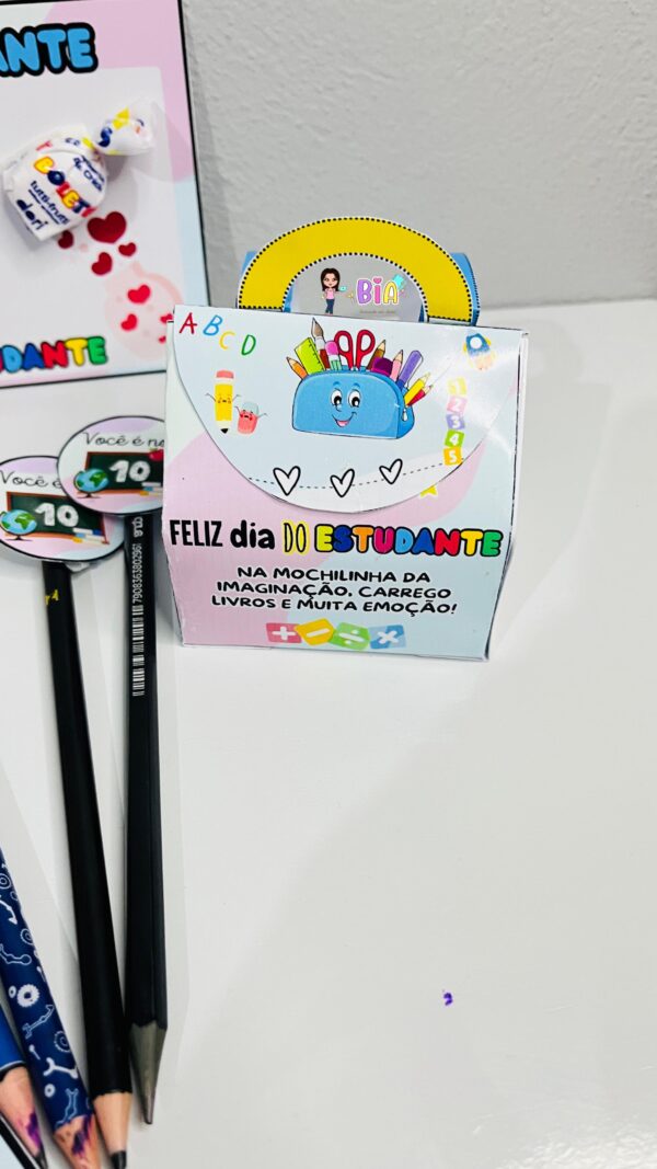 Kit lembrancinha dia do estudante - Imagem 8