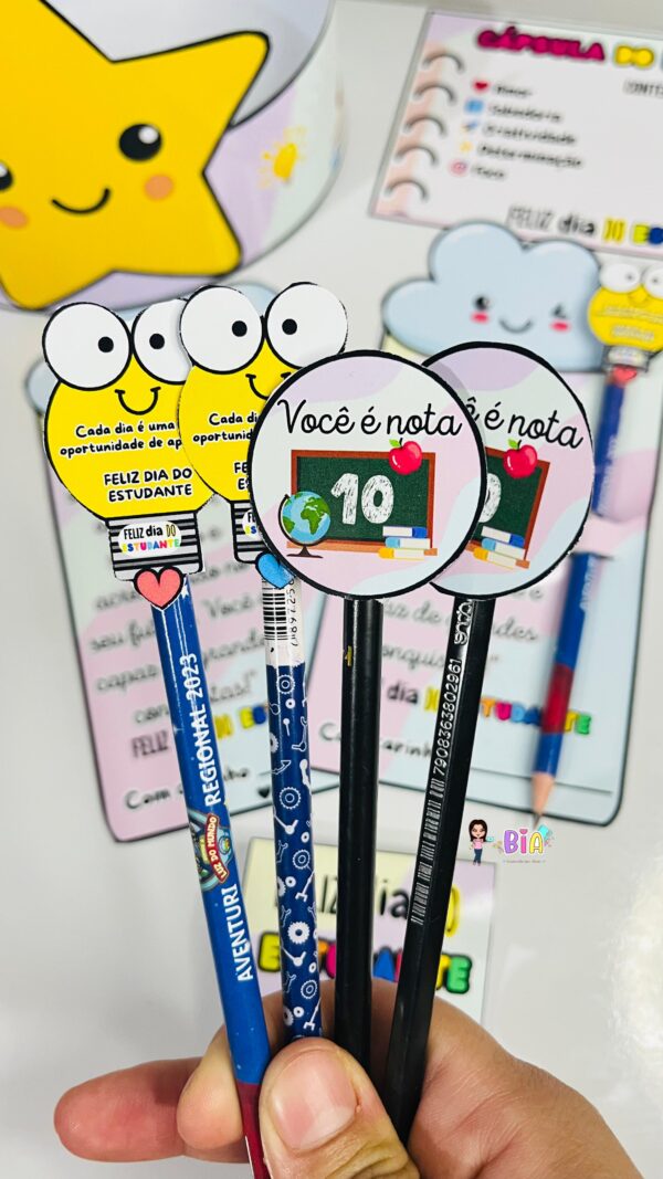 Kit lembrancinha dia do estudante - Imagem 6