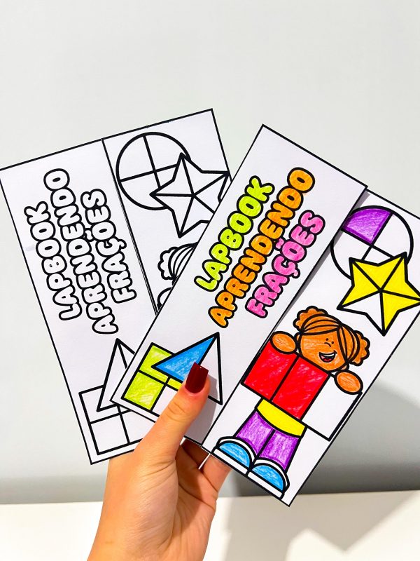 Lapbook Aprendendo Frações - Imagem 3