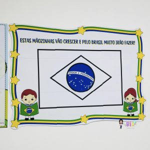 Cartaz Interativo Bandeira do Brasil