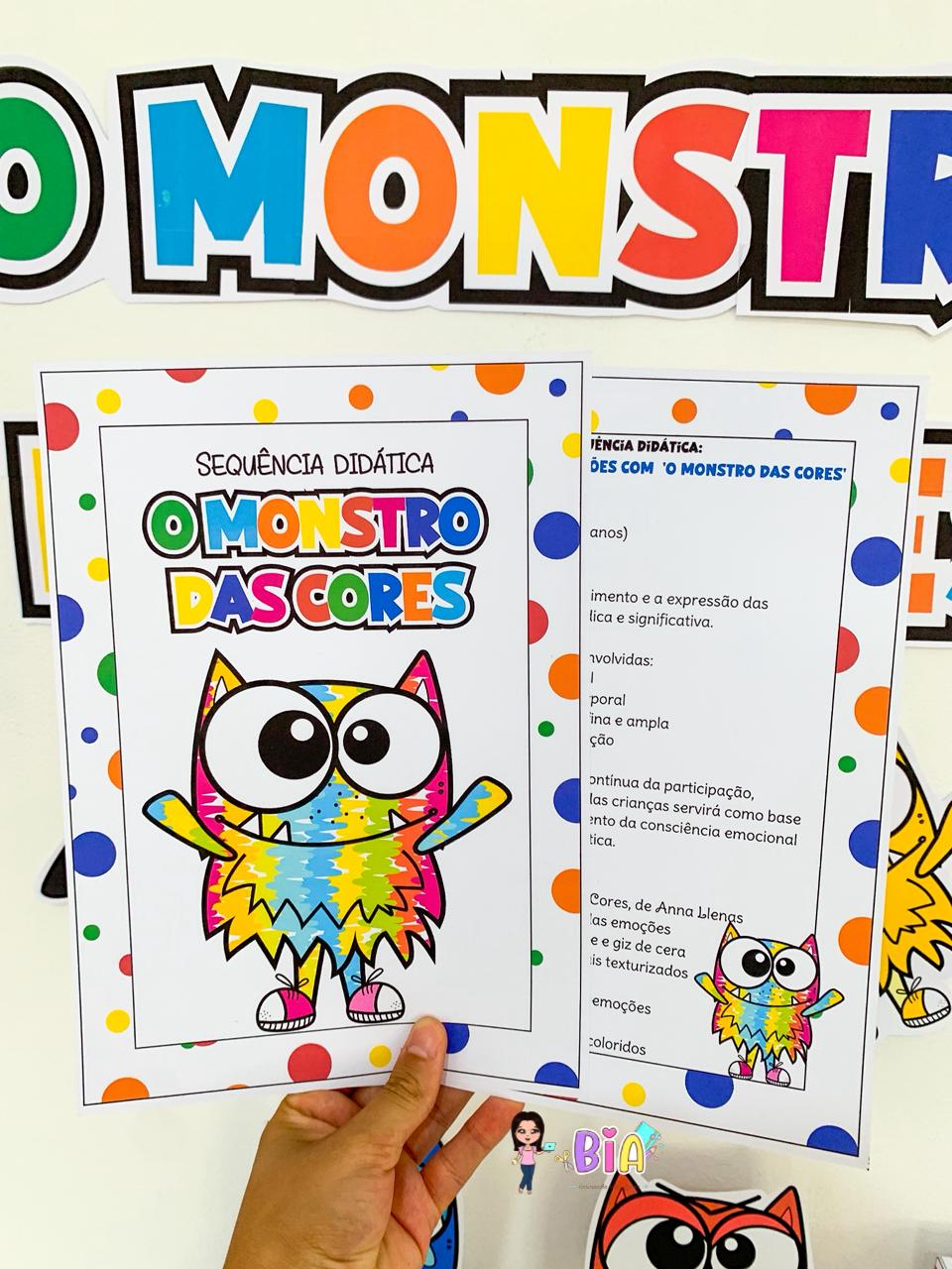 Kit Sequência Didática - O Monstro das Cores - Imagem 11