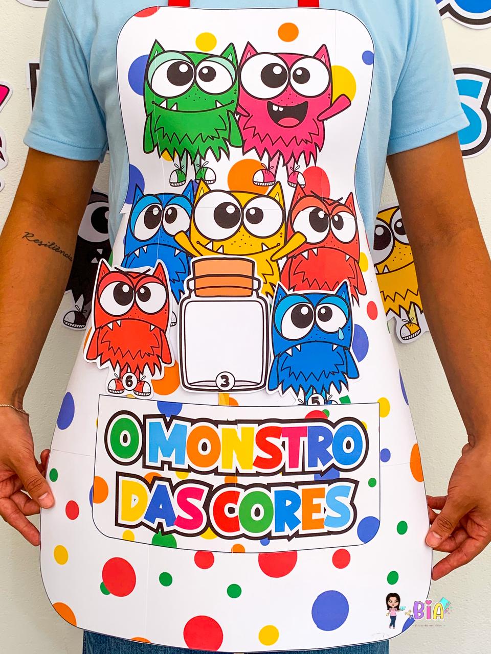 Kit Sequência Didática - O Monstro das Cores - Imagem 13