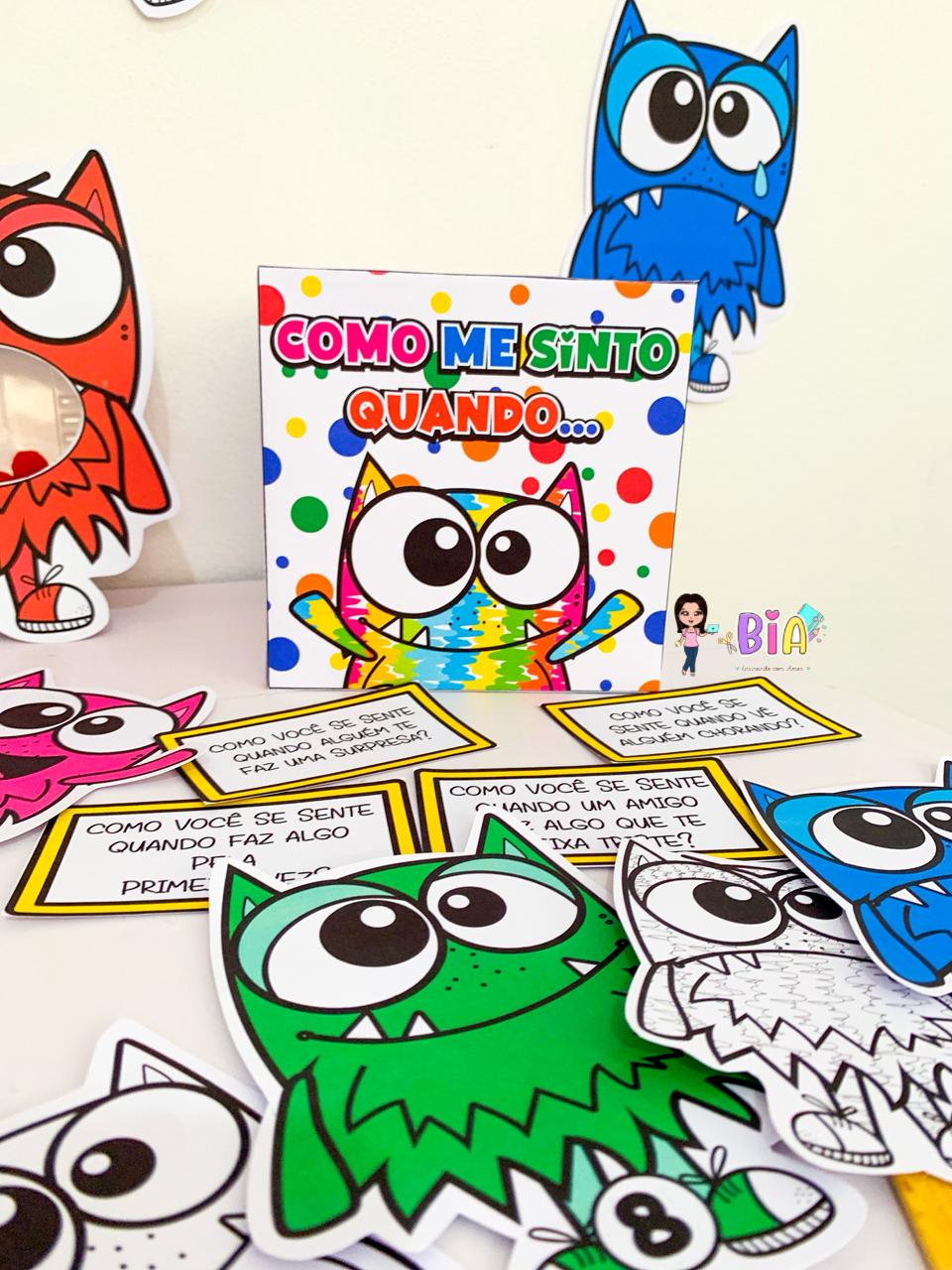 Kit Sequência Didática - O Monstro das Cores - Imagem 6