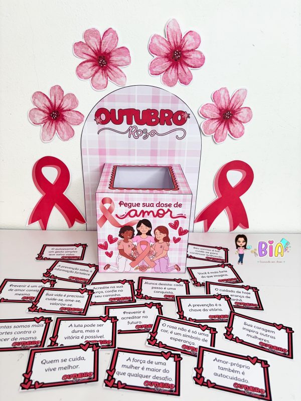 Caixa Motivacional Outubro Rosa - Imagem 4