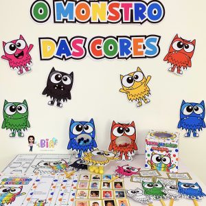 Kit Sequência Didática - O Monstro das Cores