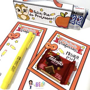 Kit Lembrancinhas Dia dos Professores