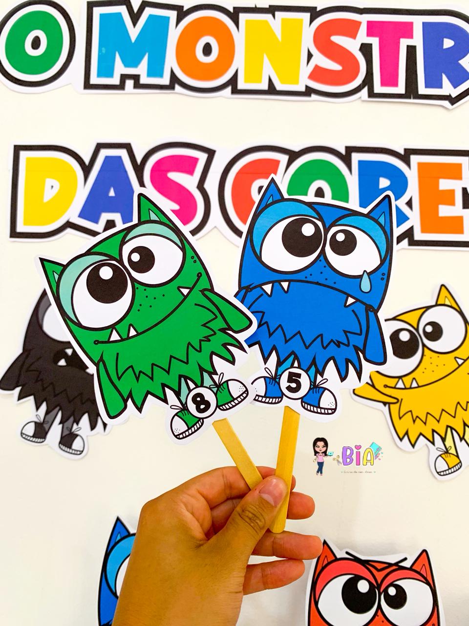 Kit Sequência Didática - O Monstro das Cores - Imagem 10