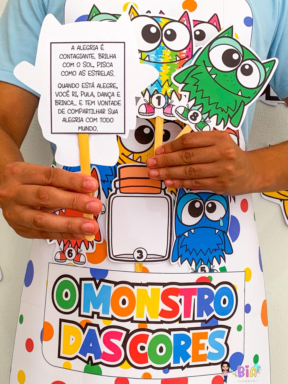 Kit Sequência Didática - O Monstro das Cores - Imagem 14