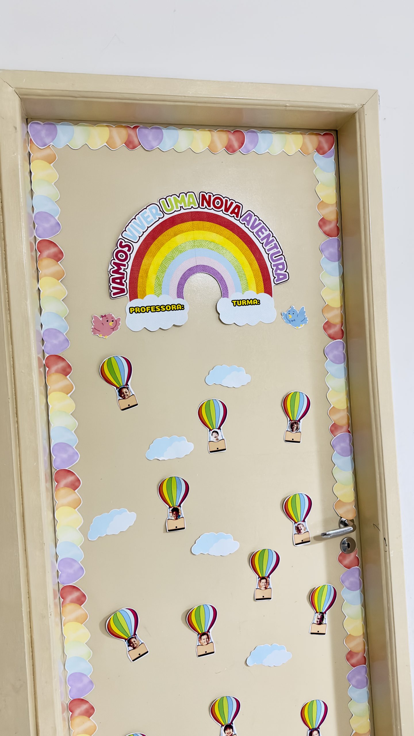 Painel de Porta Bem-Vindos - Balões - Imagem 4