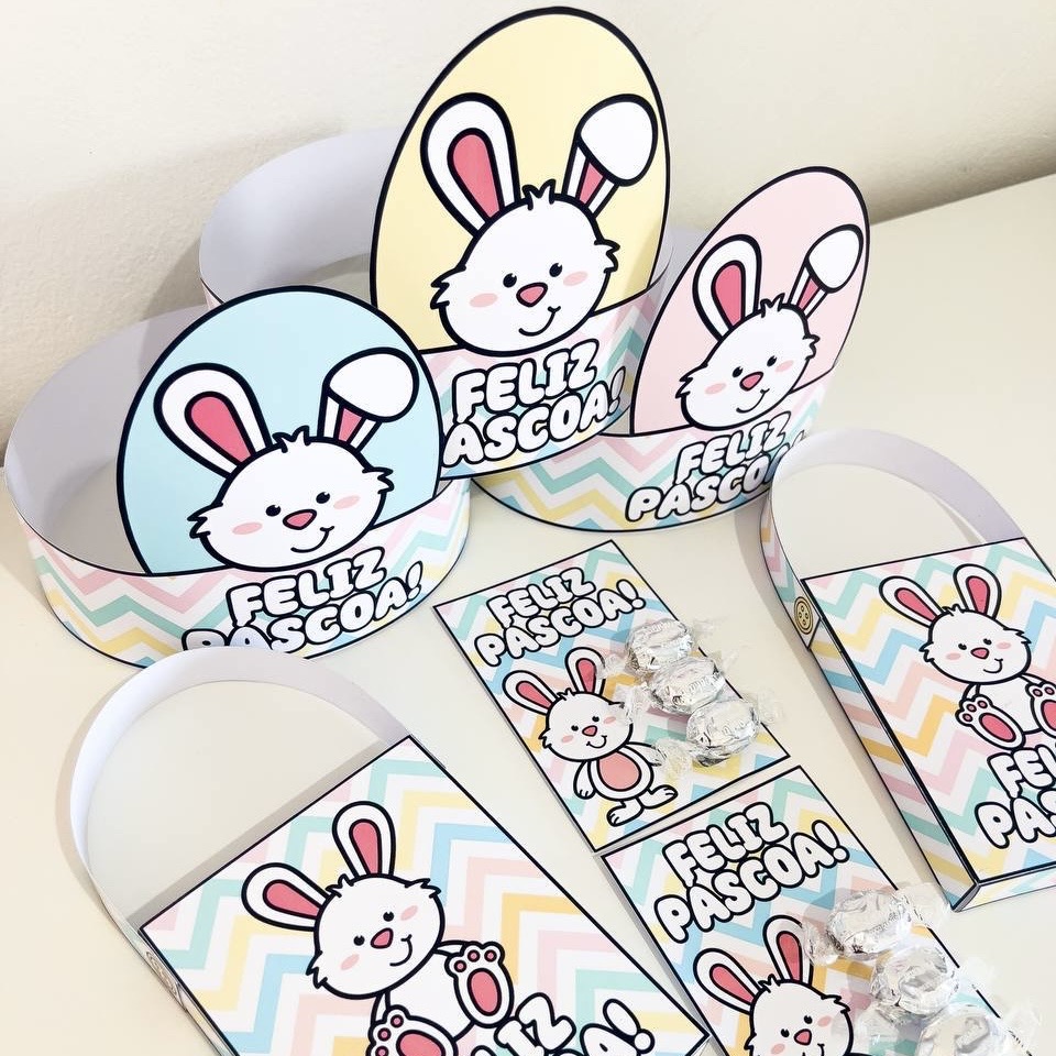 Kit 3 – Lembrancinhas para Páscoa