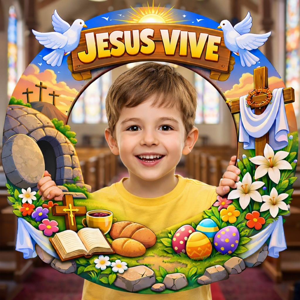 Bambolê para Foto – Jesus Vive