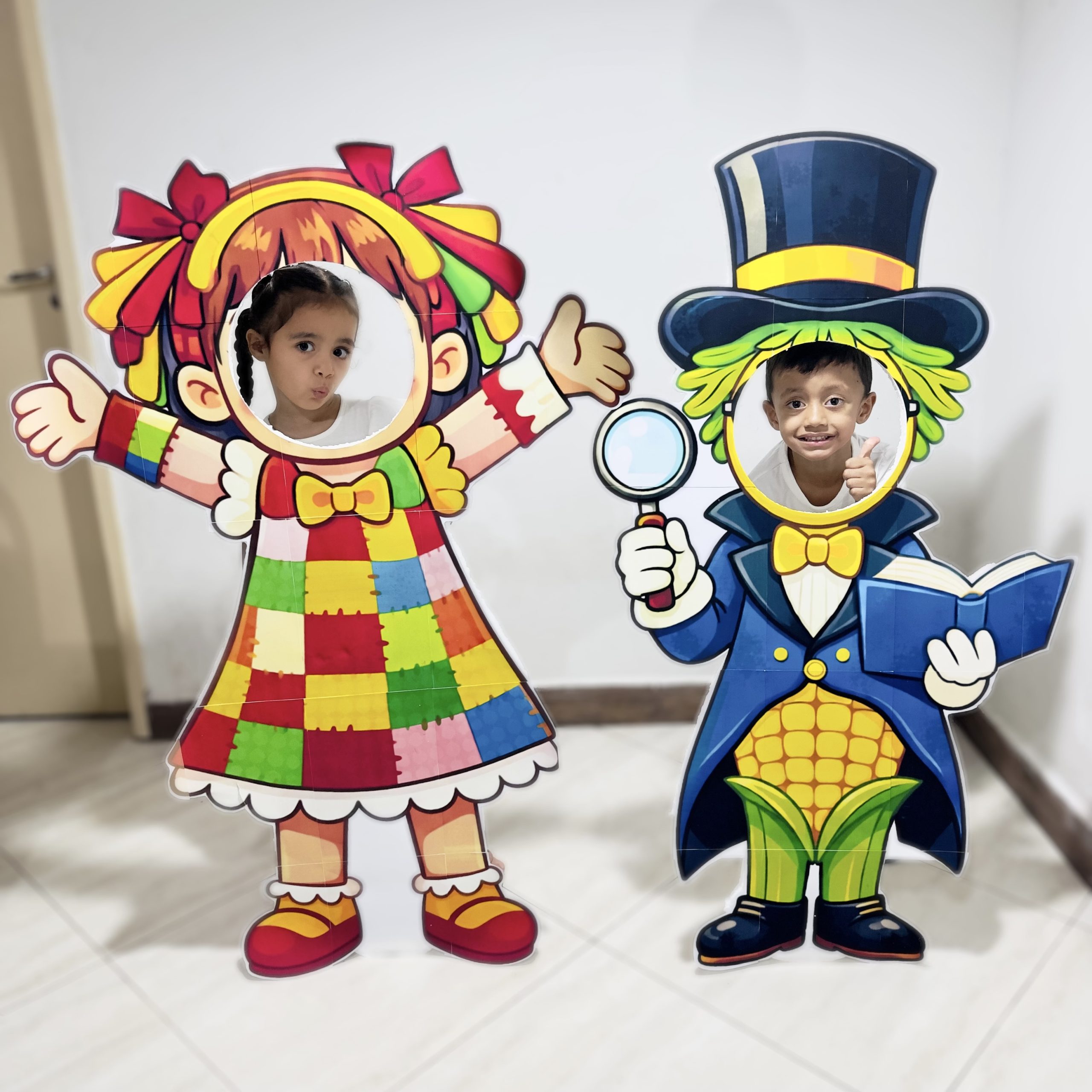 Moldura para Fotos Emília e Visconde