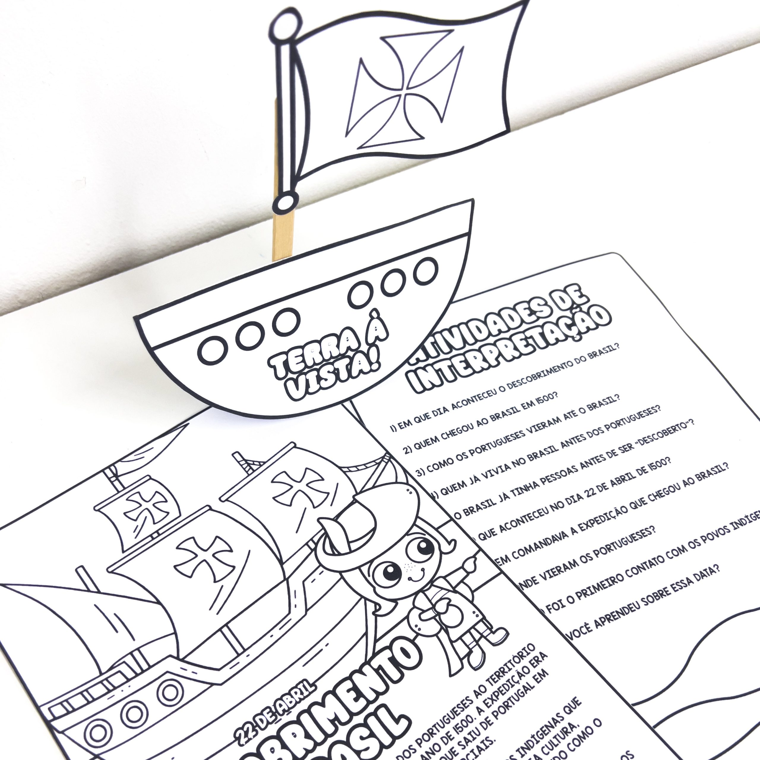 Atividades Descobrimento do Brasil