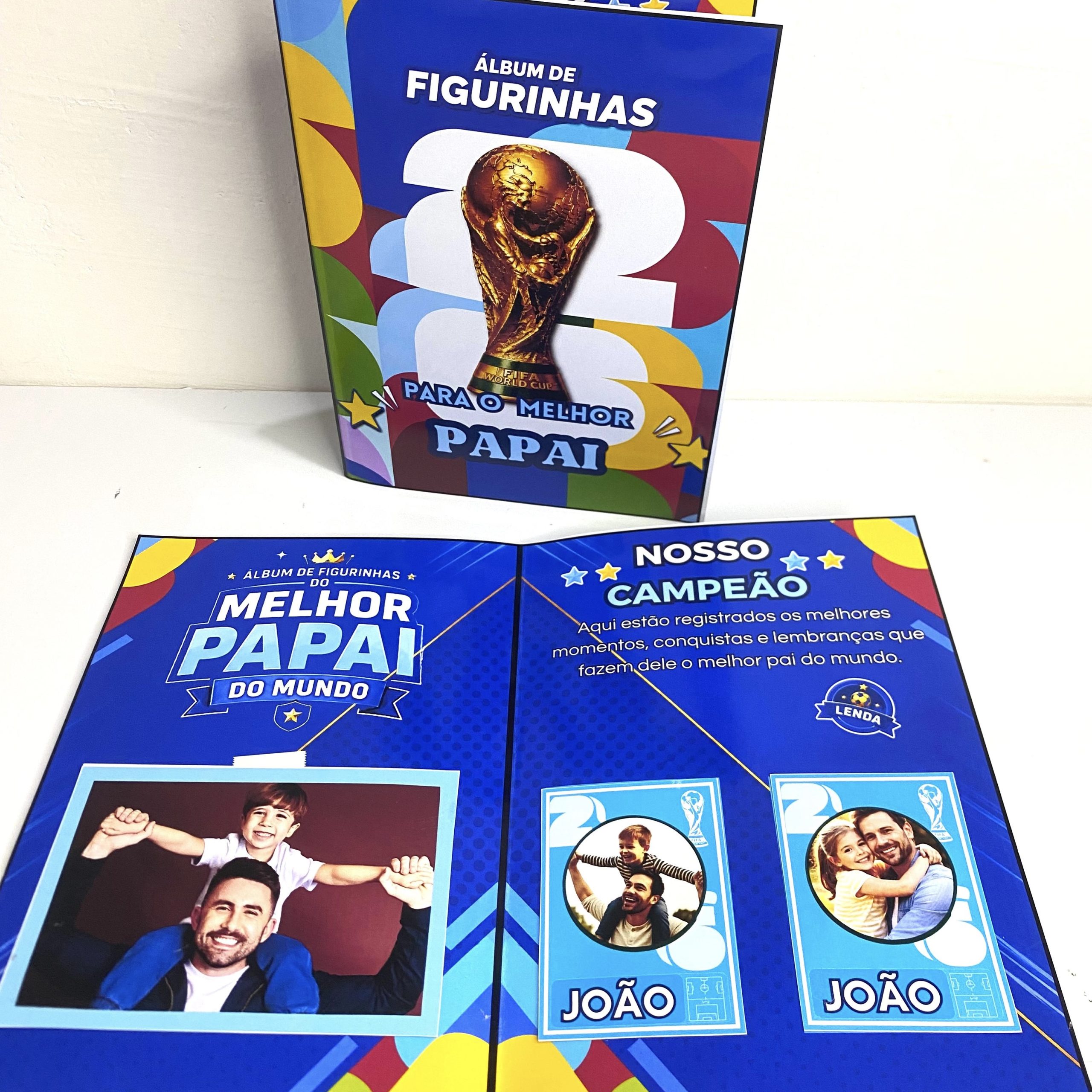 Álbum de Figurinhas para o Melhor Pai