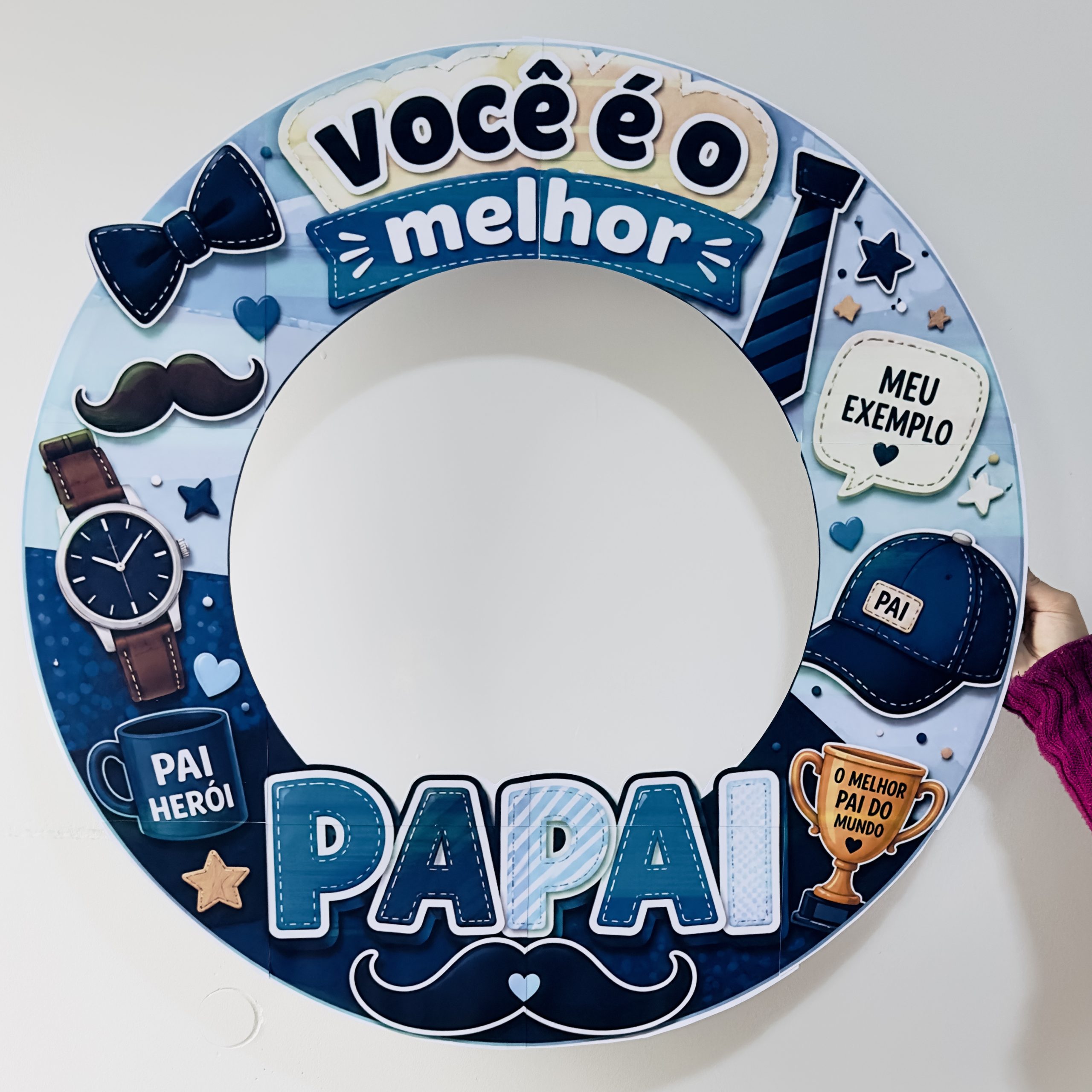 Moldura para Bambolê Dia dos Pais