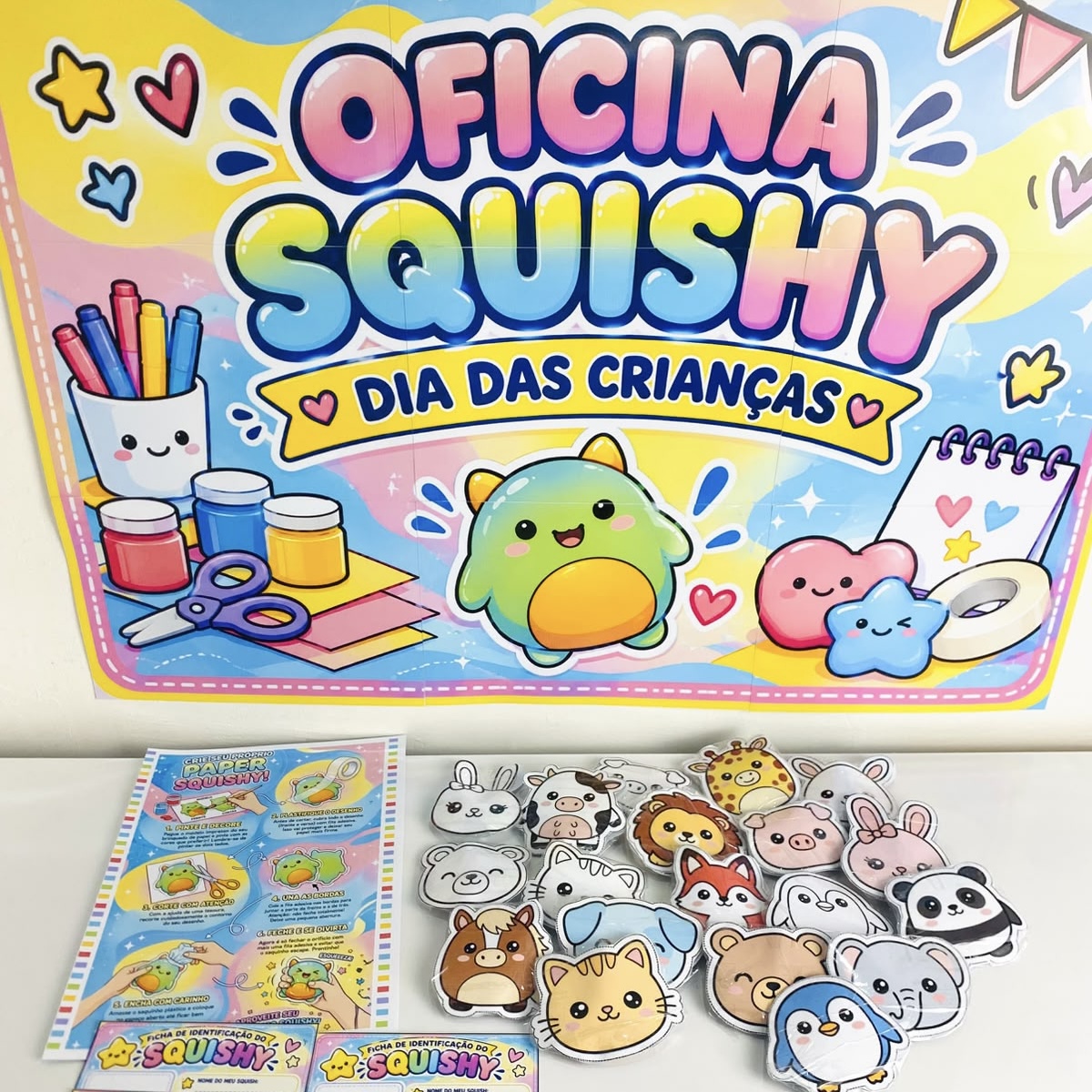 Oficina Squishy — DIA DAS CRIANÇAS
